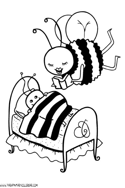 dibujos-para-colorear-de-abejas-005.gif
