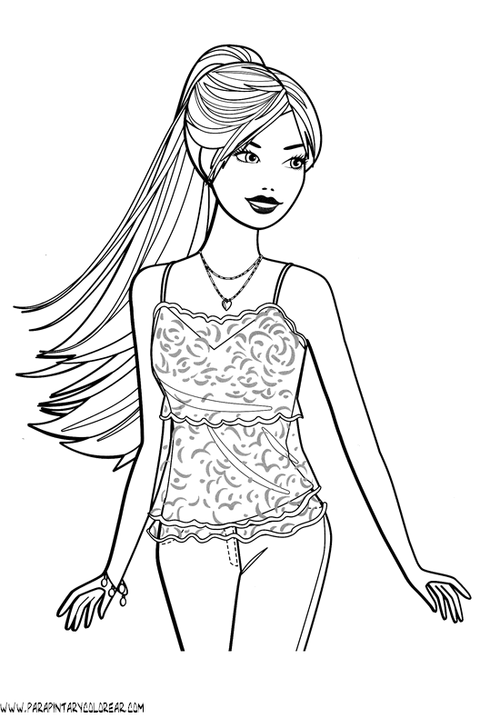 barbie pinta