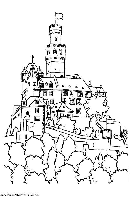 dibujos-para-colorear-de-castillos-005.gif