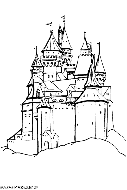 dibujos-para-colorear-de-castillos-007.gif