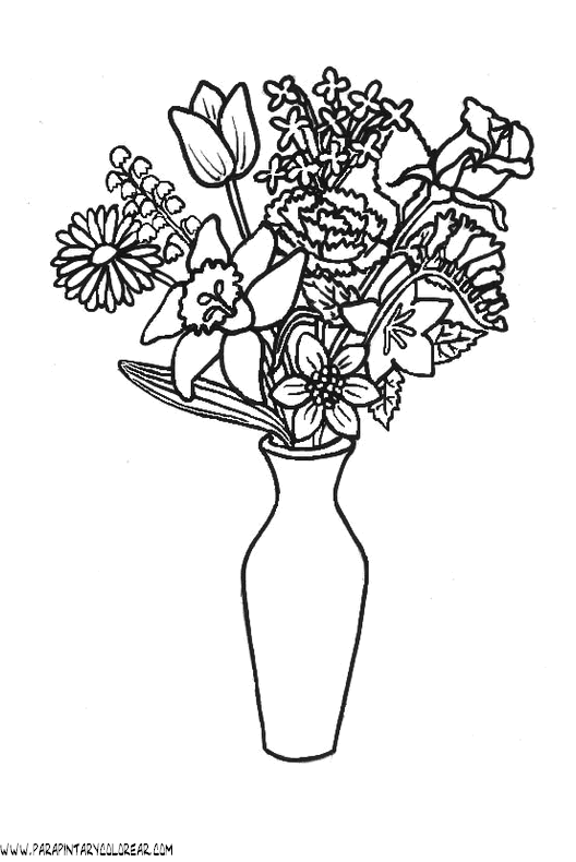 dibujos-para-colorear-de-ramos-de-flores-002