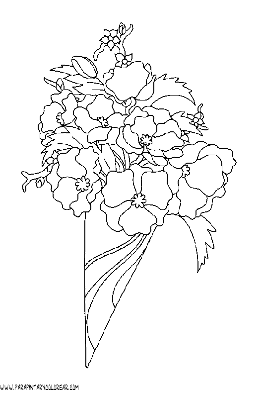 dibujos-para-colorear-de-ramos-de-flores-006.gif
