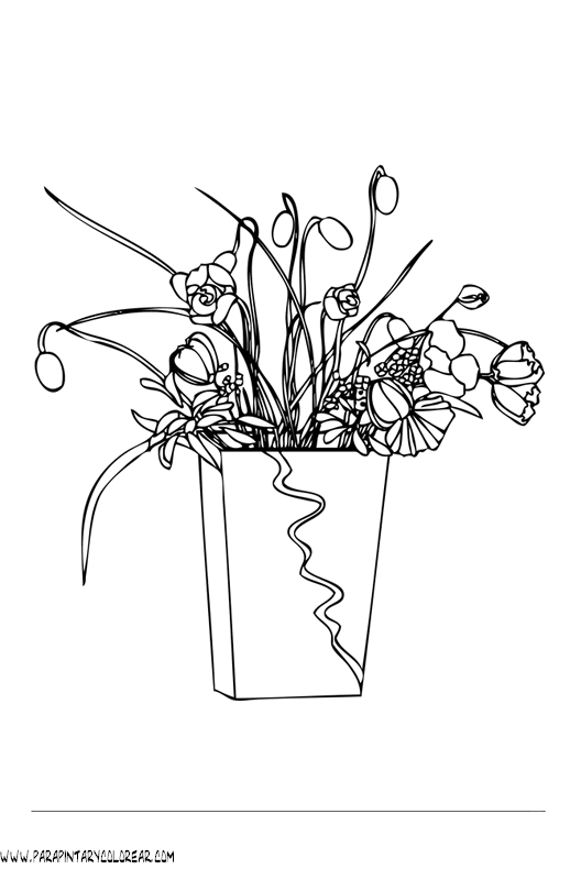dibujos-para-colorear-de-ramos-de-flores-012.gif