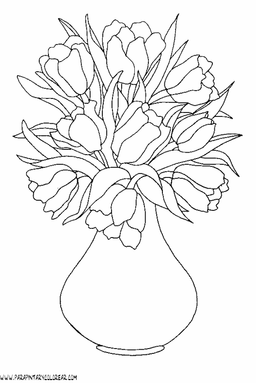 dibujos-para-pintar-de-flores-tulipanes-007.gif