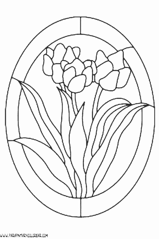 dibujos-para-pintar-de-flores-tulipanes-017.gif