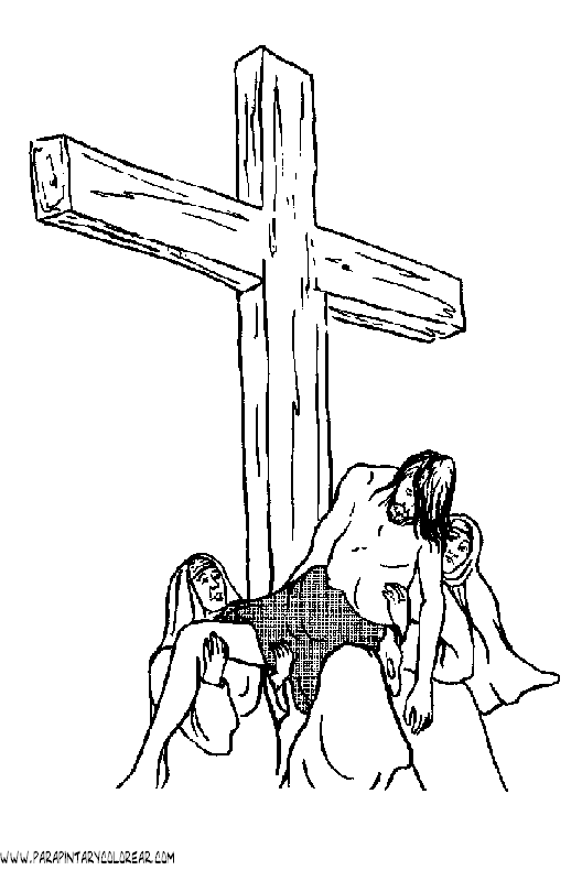 dibujo-de-jesus-en-la-cruz-crucifixion-003