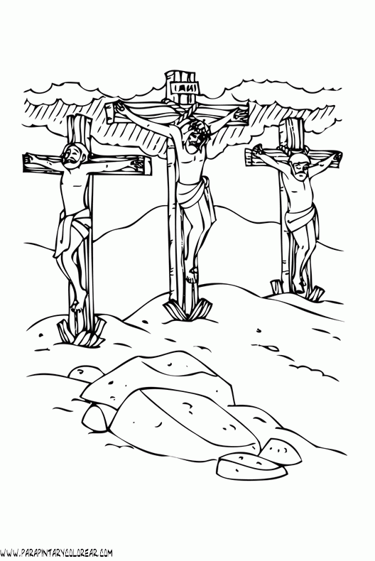 dibujo-de-jesus-en-la-cruz-crucifixion-004
