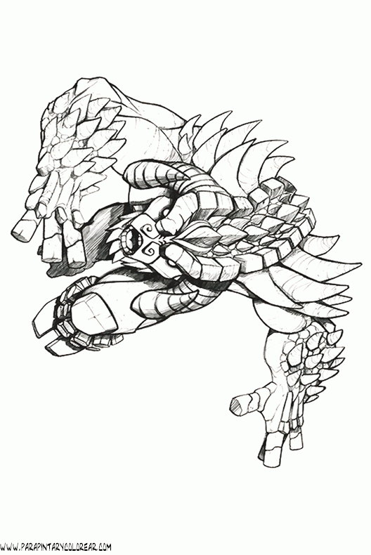 dibujos-para-colorear-de-gormiti-003.gif