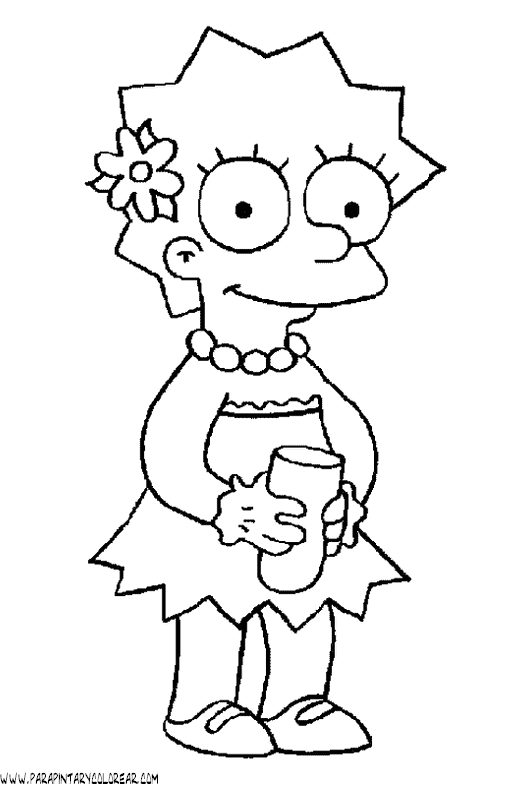 dibujos-para-colorear-de-los-simpsons-026