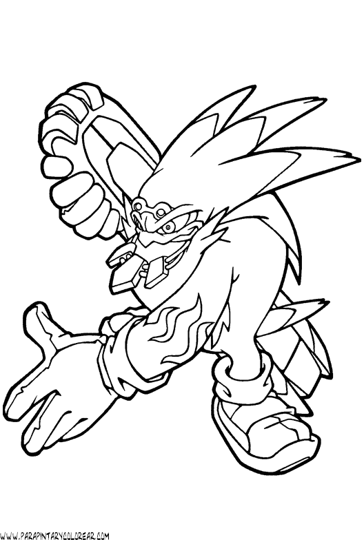 Dibujos De Sonic 061